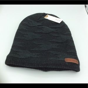 NWT KBETHOS Slouchy warm knit/fleece beanie hat